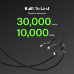 Belkin 2-in-1 Cable with USB-C and  Lightning Adapter