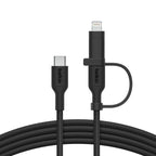 Belkin 2-in-1 Cable with USB-C and  Lightning Adapter