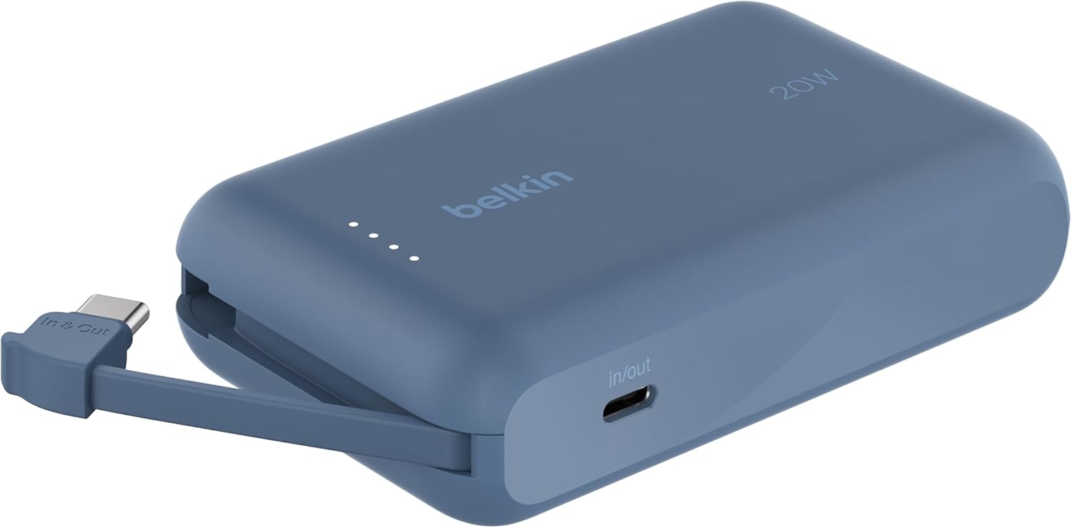 Belkin 10k Power Bank Fast Charge with Cable