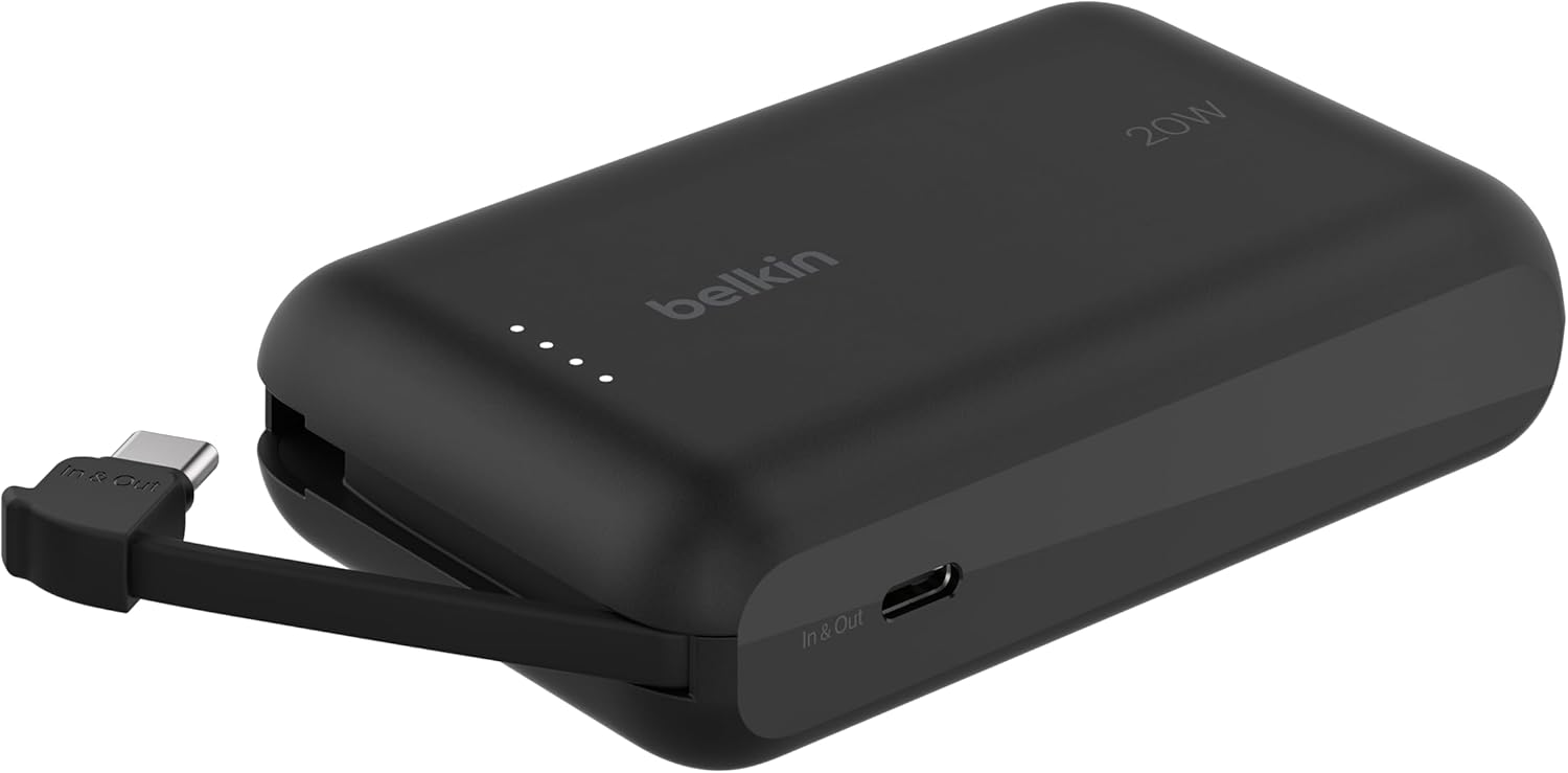 Belkin 10k Power Bank Fast Charge with Cable