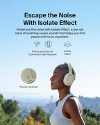 Belkin SoundForm Isolate Active Noise-Cancelling Wireless Headphones