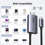 UGREEN 4K@60Hz Unidirectional USB C to HDMI Cable 2M