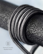 كابل شحن مغناطيسي Powerology Maglinka Weave Magnetic 60 watt