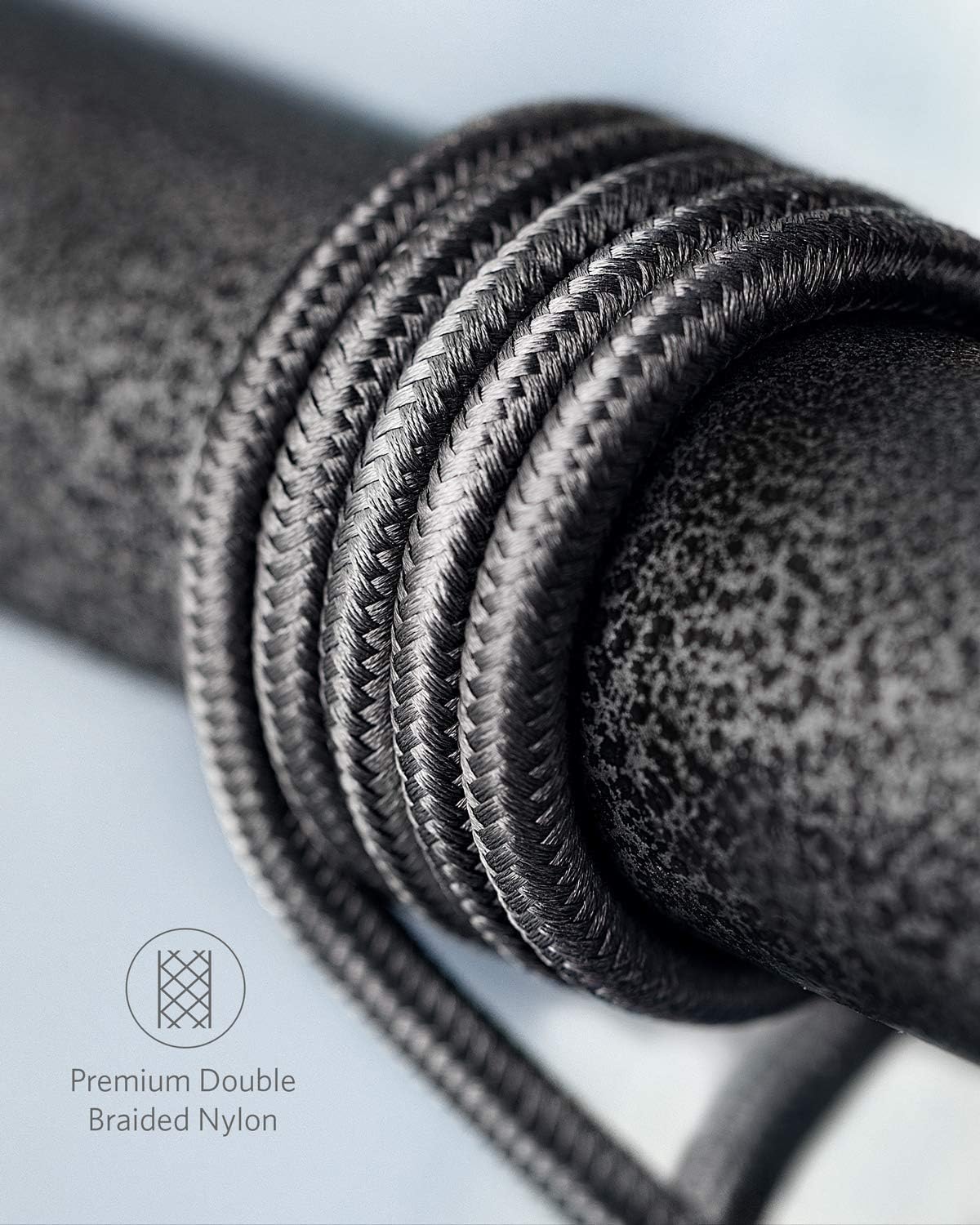 كابل شحن مغناطيسي Powerology Maglinka Weave Magnetic 60 watt