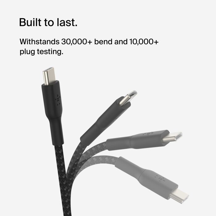 Belkin Braided USB-C to USB-C Cable 1m
