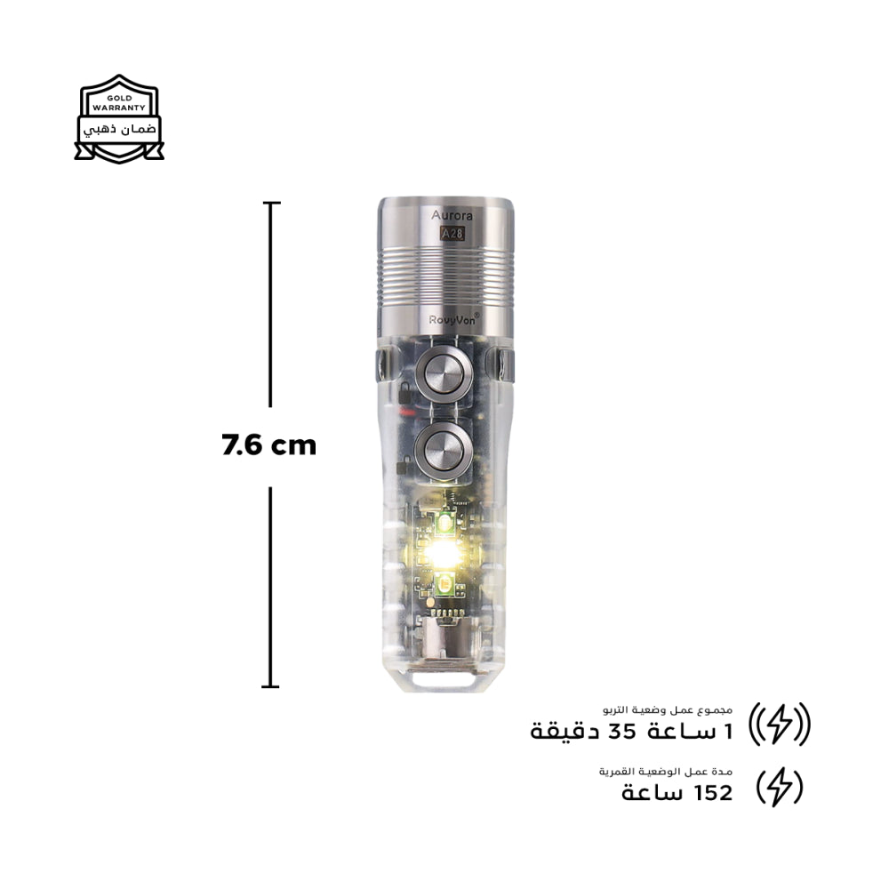 اضاءة بقوة ١٠٠٠ لومن Rovyvone A28