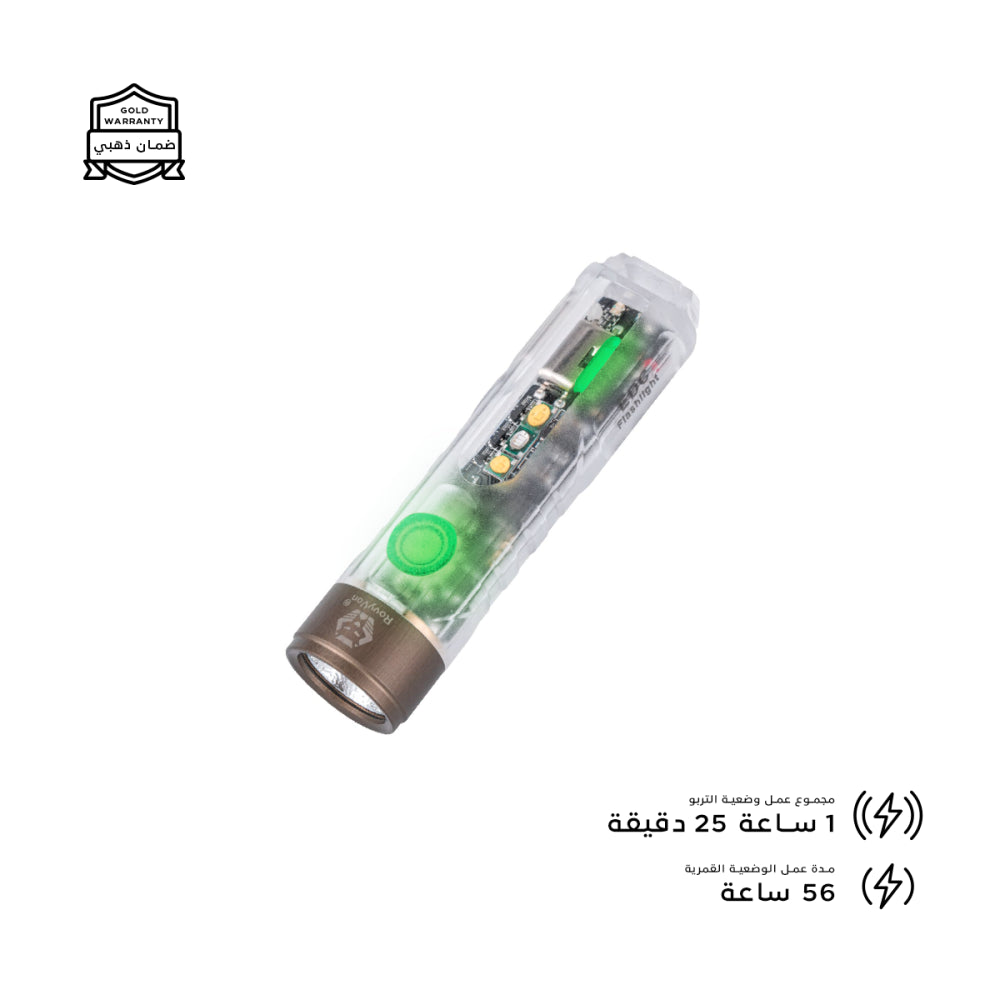 كشاف بحجم الاصبع بقوة ٦٥٠ لومن Rovyvone A6