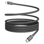 كابل شحن مغناطيسي Powerology Maglinka Weave Magnetic 60 watt