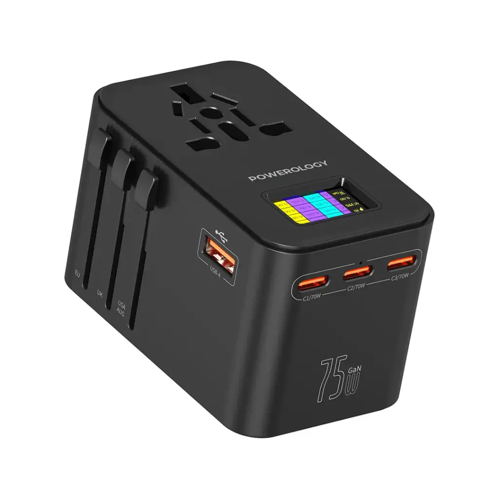 Powerology GaN 75W Universal Charger