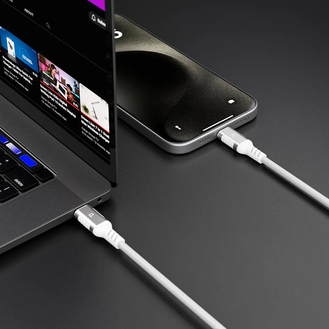 Powerology Power Sync Weave USB-C to USB-C PD 60W