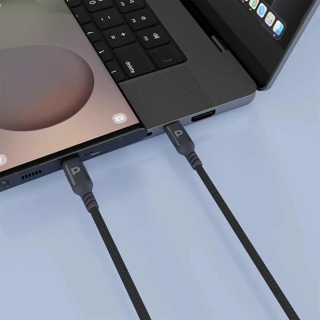 Powerology Power Sync Weave USB-C to USB-C PD 60W