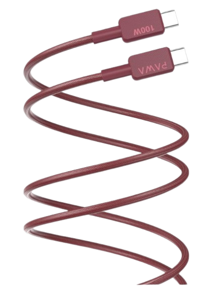 Pawa El-Claro Series Premium Braided Cable USB-C to USB-C 100W