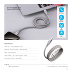 Levin Magnetic Braided USB-C to USB-C 60W